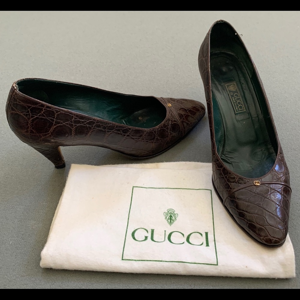 Vintage Gucci heels- pre loved